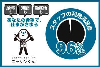 【大学生歓迎】日研トータルソーシング株式会社　メディカルケア事業...