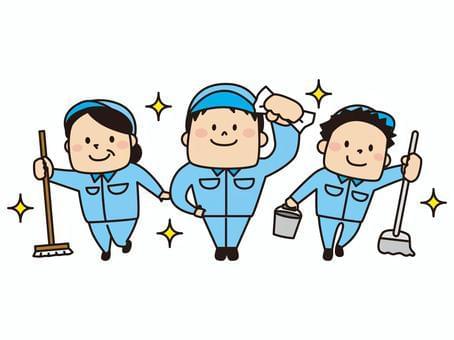 【豊島区】ワックスがけがメイン！！清掃スタッフ募集♪♪★経験・年齢不問です♪♪一緒に働きませんか？清掃スタッフ