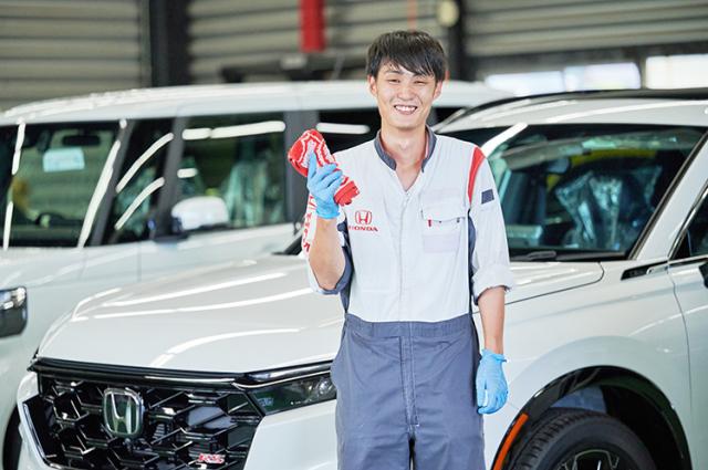 充実の育成プログラムで、あなたをホンダのプロに育てます。