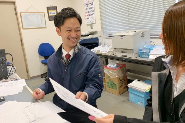 仕入事務の現役スタッフにインタビュー！
（Kさん・勤続10年・元自動車販売営業職）