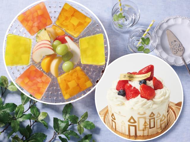 フルーツゼリー（テリーヌ）や生ケーキの製造