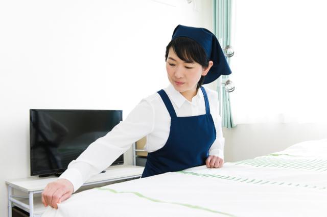 【2】研修施設のベッドメイク
