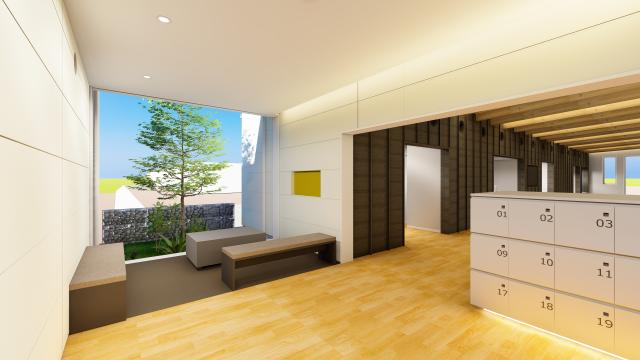 野田予防センターラウンジ