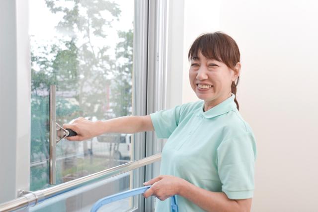 適度に動ける清掃ワークは、健康維持にも最適。
働いた後は気分爽快です♪