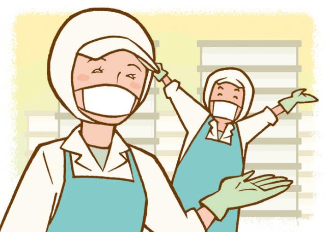 自家製羊かんを使った半生和菓子が会社の看板商品！
あま〜い香りいっぱいの現場で作業ができます♪