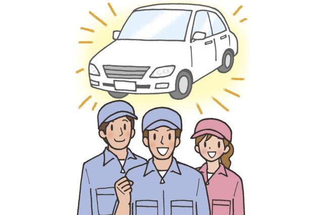 未経験歓迎の車輛入出庫作業／アナタの希望をお聞かせ下さい／季節・天候に影響されず働けます／Wワーク可車輛入出庫スタッフ