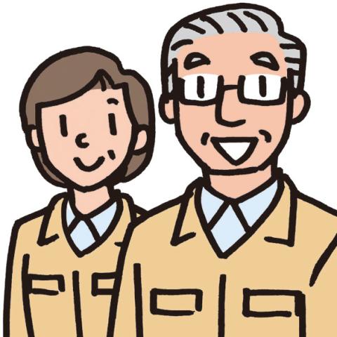 中高年スタッフ活躍中!
定年後のリスタートにも最適です。