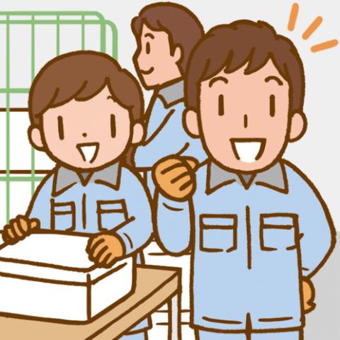 ごく身近な食材「天かす」を製造しております。
未経験の方でも出来るお仕事です！