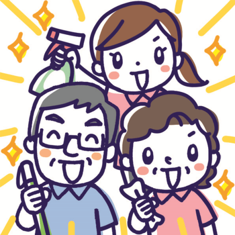午前中にしっかりお仕事をして午後はフリー!
利用者様からの感謝の言葉がやりがいになります。
男女スタッフ活躍中・WワークOK!