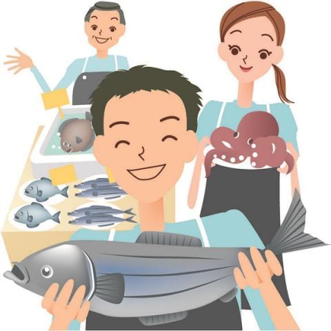 取れたての鮮魚を産地直送!鮮度と笑顔が光る、明るいお店で一緒にがんばりましょう♪