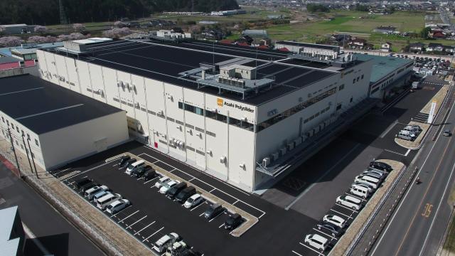 2021年3月に、完成した新工場の全景です。