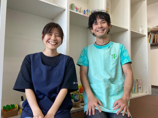 子ども達と共に成長できる職場です。
幅広い年代の男女スタッフ活躍中です♪