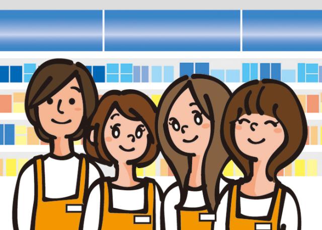 駅直結・未経験歓迎！館内のテナント従業員さん専用のミニコンビニで、落ち着いて働けます◎売店レジ販売スタッフ