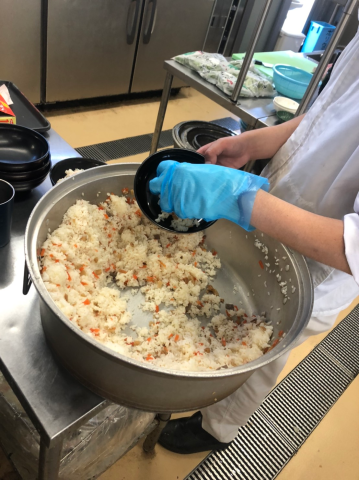 ご飯の時間を楽しみにしてくれている方の為に
働けるのが嬉しいんです!!