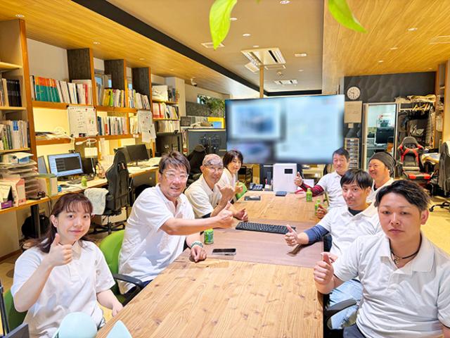 この会社には脇役はいません！みんなが主役です！一緒にさらなる高みを目指していきましょう！