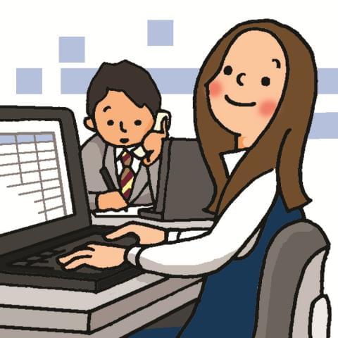 一般的な経理事務。丁寧に指導いたします、安心してください。