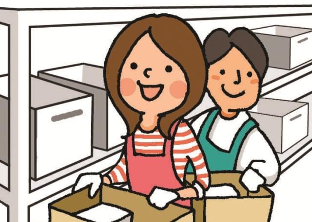 男女スタッフ活躍中！！
大きな物流倉庫でのお仕事。
職場環境も快適なんですよ。