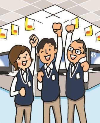 きれいな新店舗で、快適に働こう!希望者は、近隣の別店舗での勤務もできますよ◎