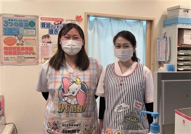 来院されるご家族が安心できるよう、心がけています。
スタッフ一同あなたの笑顔を待っています！