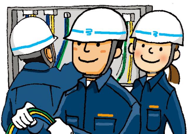 若手〜中高年男性が活躍中！
経験の有無に関わらず正社員としてお迎えします。