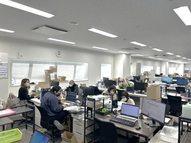 新しくて綺麗な職場だから、快適に働けること間違いなし！
新たな一歩を踏み出すのに最適な職場です。