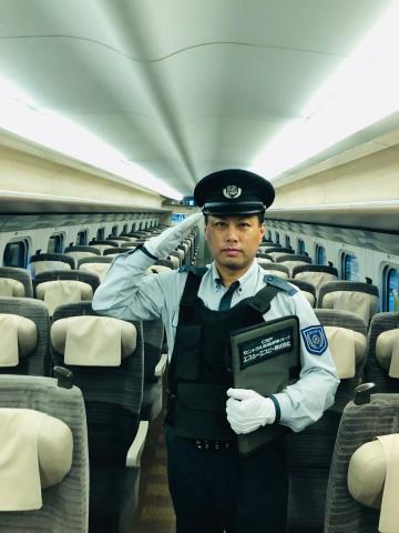 ≪同時募集≫走行する新幹線内での見回り警備スタッフ
