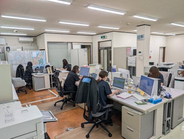 新システム導入で、作業効率アップ！
スタッフの業務軽減に注力しています。