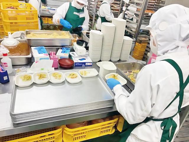 安心安全を第一に、給食サービスの提供を行っています。職場見学OK！実際の雰囲気をご覧いただけます。