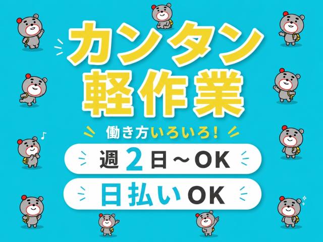 初めての派遣さんに対してもしっかり丁寧に対応。
どなたも安心して、気軽に新しいお仕事に挑戦できますよ♪