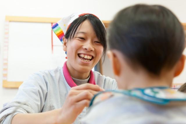 日々、成長する子どもたち。大きな喜びとやりがいを感じられる仕事です。