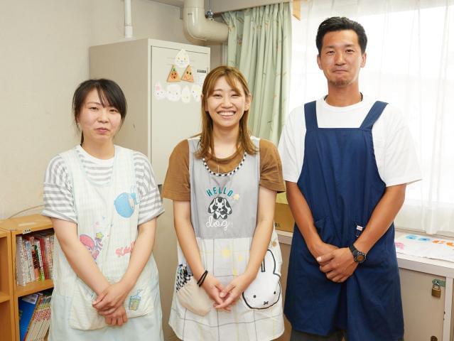 調理員はブランクのある方もOK!
学園の説明から調理業務まで、丁寧にお教えするのでご安心ください。