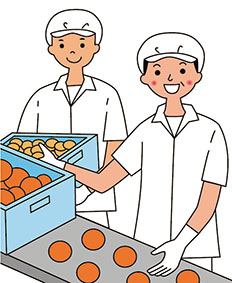 性別・年齢不問&未経験者大歓迎!
コツコツ・モクモクとできる、食品工場でのお仕事です。