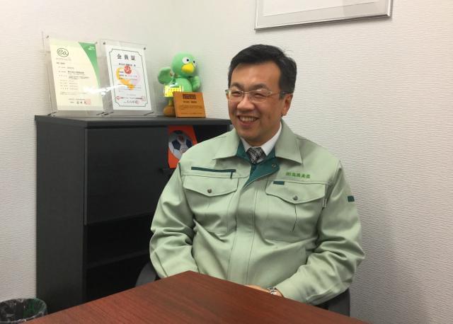創業40年の『高橋産商』。経営陣と収集ドライバーの信頼関係を大切に、チームワークよく運営しています。