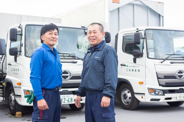 運転の経験がある方大歓迎！
パッカー車が未経験でも充実研修で安心です！