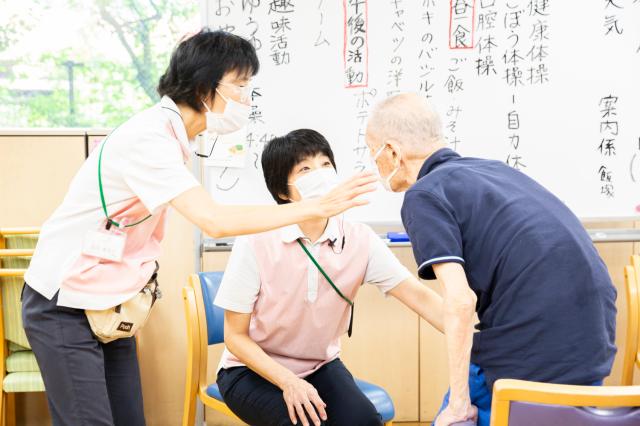 勤続5年以上の職員が多数！　定着率の高さが自慢です。