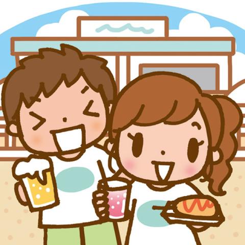 服部緑地　プール飲食売店