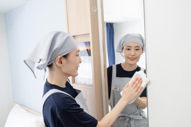 ★未経験者大歓迎！！女性活躍中です★週3日〜の清掃ワーク！慣れたらストレスなくマイペースで働けます◎ビジネスホテルの客室清掃