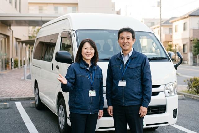 【週2日×3h未満】未経験OK！ミニバンでの送迎ドライバー★主婦(夫)・若手フリーター・Wワーク◎ミニバンでの送迎ドライバー