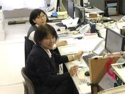女性スタッフが多数活躍中!
