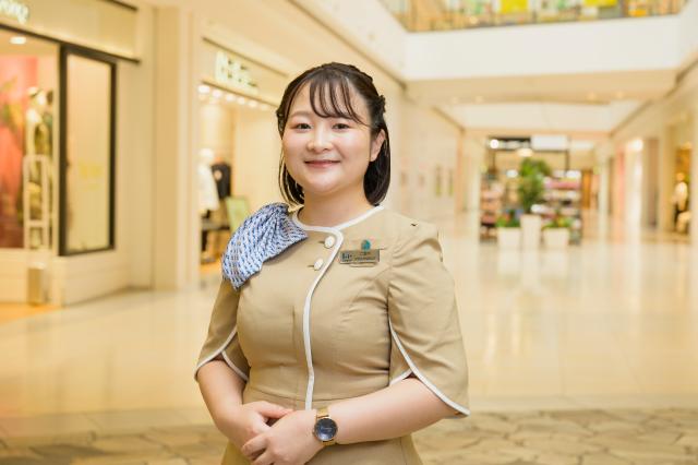 未経験から、憧れのインフォメーションスタッフに♪