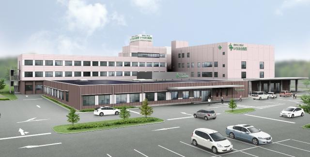 病院敷地内に「いちはら病院 介護医療院」が2026年完成します。