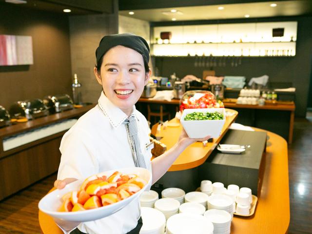 【朝食レストラン】良い１日は美味しい朝食から！お客様に元気と笑顔と美味しさをお届け◎