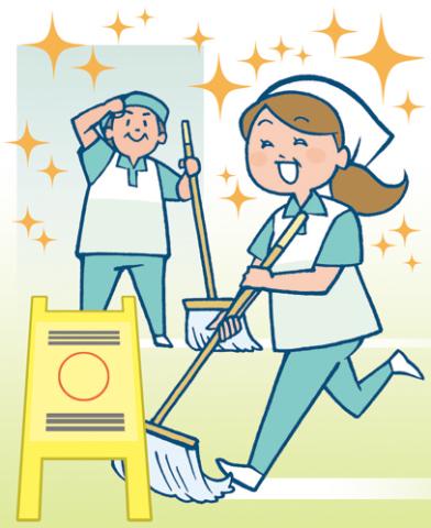 午前9時〜3時間勤務/平日の週5日でしっかり稼ぐ！1人でモクモクと働ける現場です★配送センター（3階建て）の清掃スタッフ