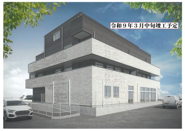 来春完成の新舎屋です。