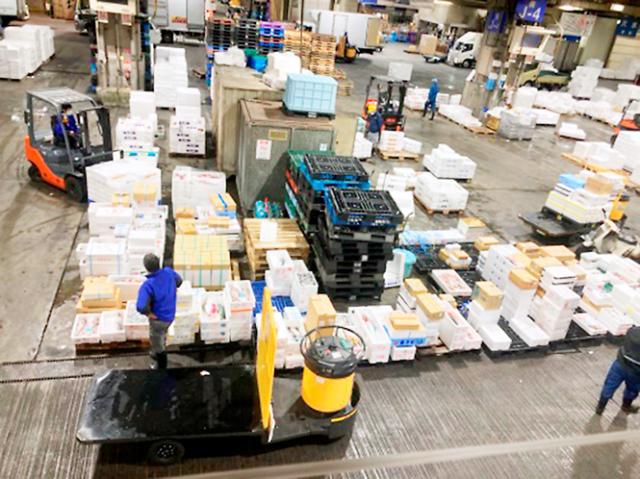 ＼市場での配送・軽作業／未経験スタートOK！週2日〜応相談！年齢不問◎鮮魚等の配送や軽作業