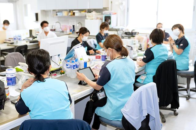 ライフスタイルに合わせて働ける環境です◎
パートさんから正社員になった方も多数♪
