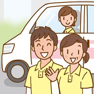 ＼介護施設の送迎運転手スタッフ／週3日〜5日の勤務◆年齢不問◆定年退職者歓迎◆駅チカ◎送迎運転手