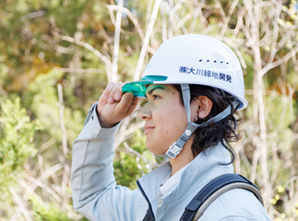 未経験から始めて資格を取り、現場代理人として活躍するスタッフも!
イチから腕を磨いていけますよ。