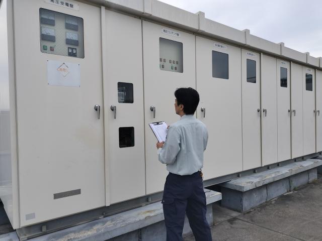 みんなの安全と安心のため、設備保守のお仕事はやりがい大です！