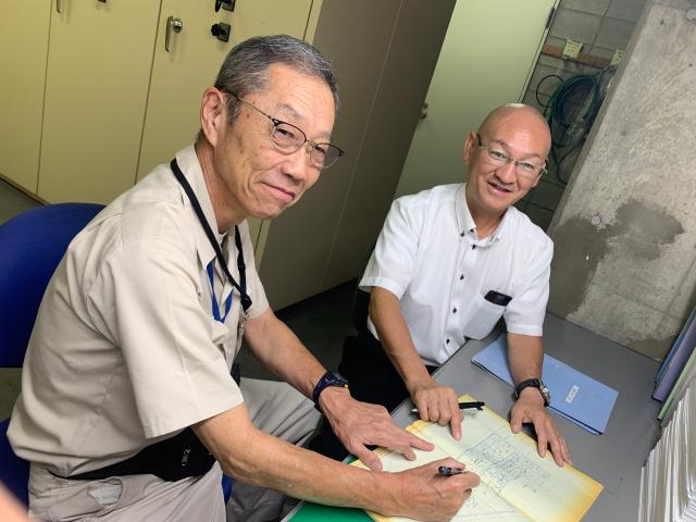 ◆佐藤課長： Q.慣れるまで大変なことは？
「古い建物の場合、原因探しに苦労することも。」